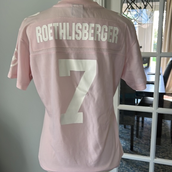 Steelers Ben Roethlisberger jersey, pink size S - Picture 2 of 12